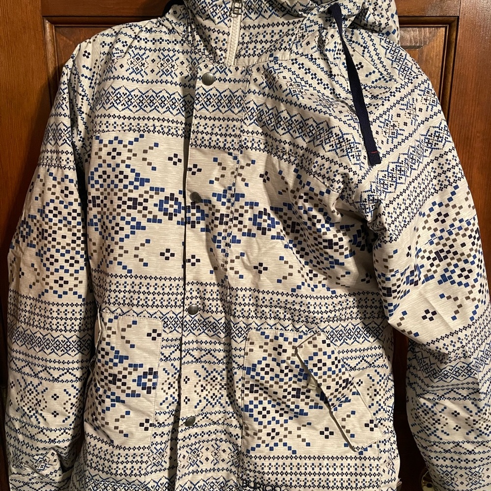 BURTON SNOWBOARDING/SKI JACKET WITH SHELL AND INSERT